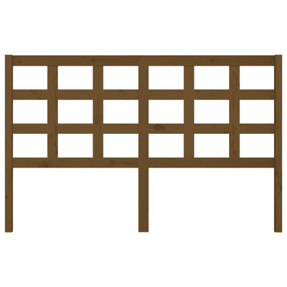 vidaXL Bed Headboard Honey Brown 156x4x100 cm Solid Wood Pine