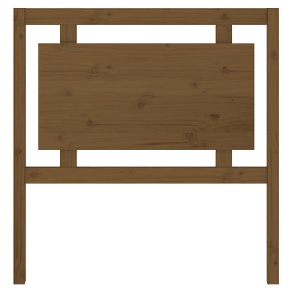vidaXL Bed Headboard Honey Brown 95.5x4x100 cm Solid Pine Wood
