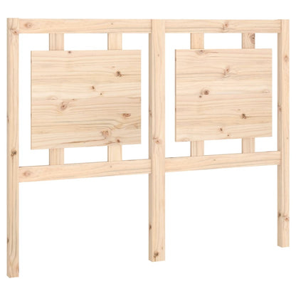 vidaXL Bed Headboard 125.5x4x100 cm Solid Pine Wood