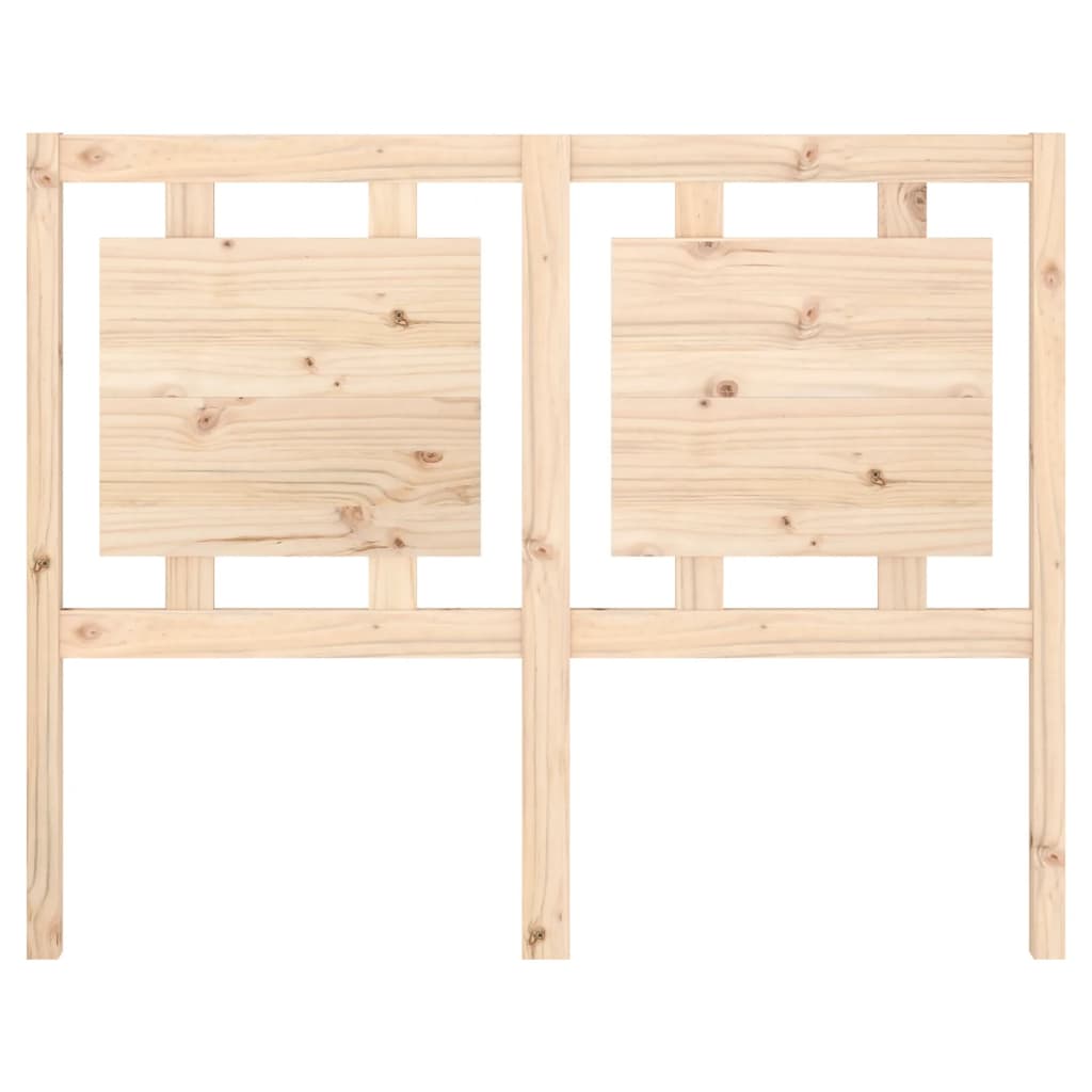 vidaXL Bed Headboard 125.5x4x100 cm Solid Pine Wood