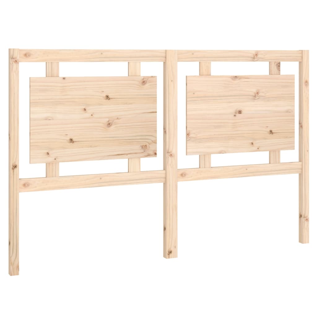 vidaXL Bed Headboard 155.5x4x100 cm Solid Pine Wood