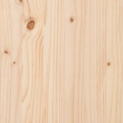 vidaXL Bed Headboard 155.5x4x100 cm Solid Pine Wood