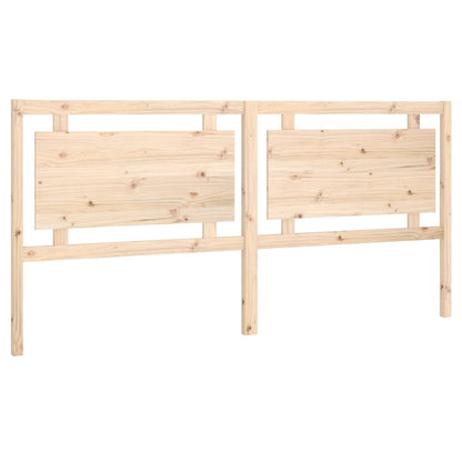 vidaXL Bed Headboard 205.5x4x100 cm Solid Pine Wood