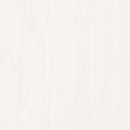vidaXL Bed Headboard White 205.5x4x100 cm Solid Pine Wood