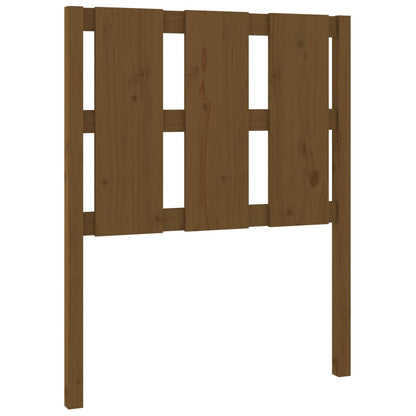 vidaXL Bed Headboard Honey Brown 80.5x4x100 cm Solid Wood Pine