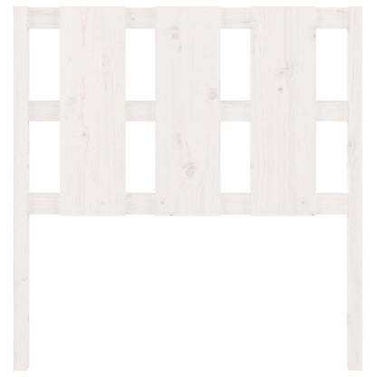 vidaXL Bed Headboard White 95.5x4x100 cm Solid Wood Pine