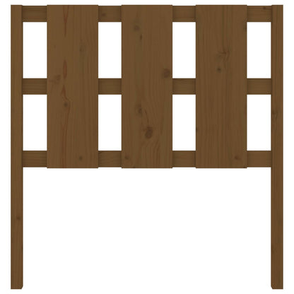 vidaXL Bed Headboard Honey Brown 105.5x4x100 cm Solid Wood Pine