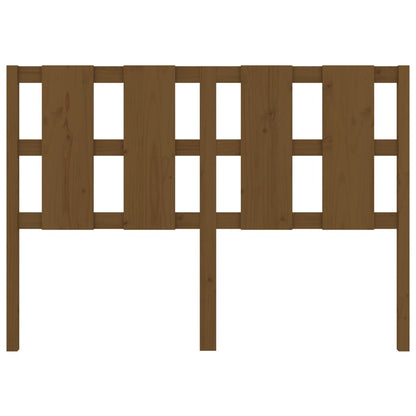vidaXL Bed Headboard Honey Brown 125.5x4x100 cm Solid Wood Pine