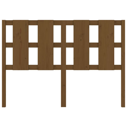 vidaXL Bed Headboard Honey Brown 140.5x4x100 cm Solid Wood Pine