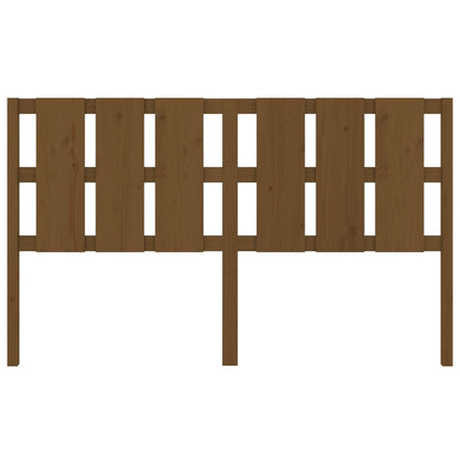 vidaXL Bed Headboard Honey Brown 165.5x4x100 cm Solid Wood Pine