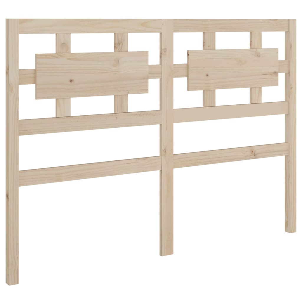 vidaXL Bed Headboard 125.5x4x100 cm Solid Wood Pine
