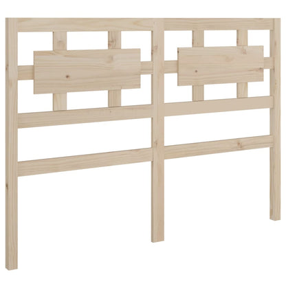 vidaXL Bed Headboard 125.5x4x100 cm Solid Wood Pine