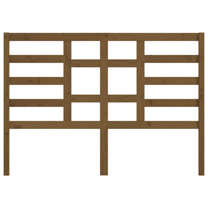 vidaXL Bed Headboard Honey Brown 141x4x104 cm Solid Wood Pine