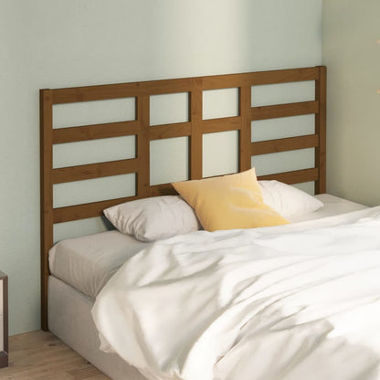 vidaXL Bed Headboard Honey Brown 166x4x104 cm Solid Wood Pine