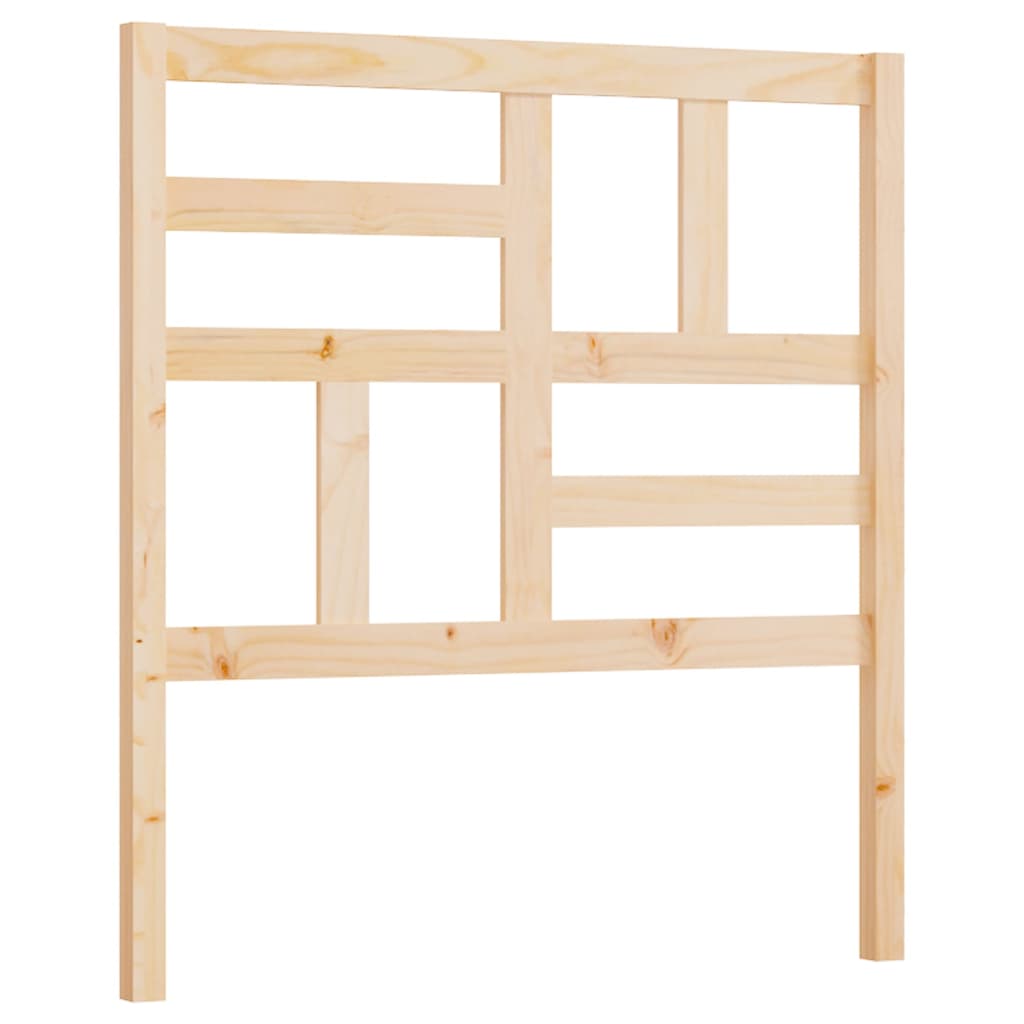 818165 vidaXL Bed Headboard 81x4x104 cm Solid Wood Pine