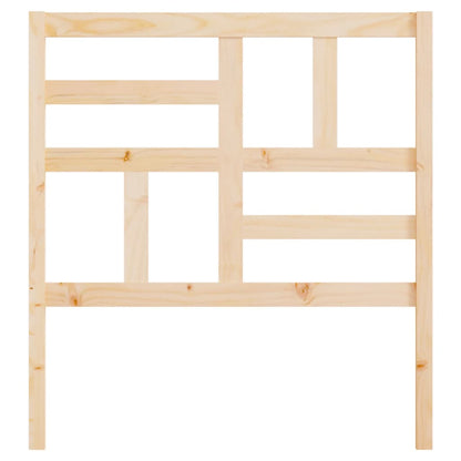 818165 vidaXL Bed Headboard 81x4x104 cm Solid Wood Pine