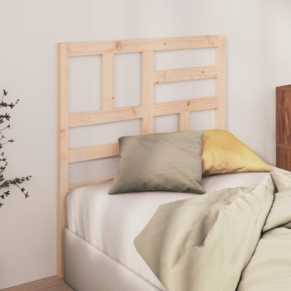 818165 vidaXL Bed Headboard 81x4x104 cm Solid Wood Pine