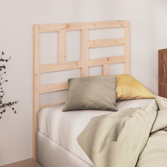 818165 vidaXL Bed Headboard 81x4x104 cm Solid Wood Pine