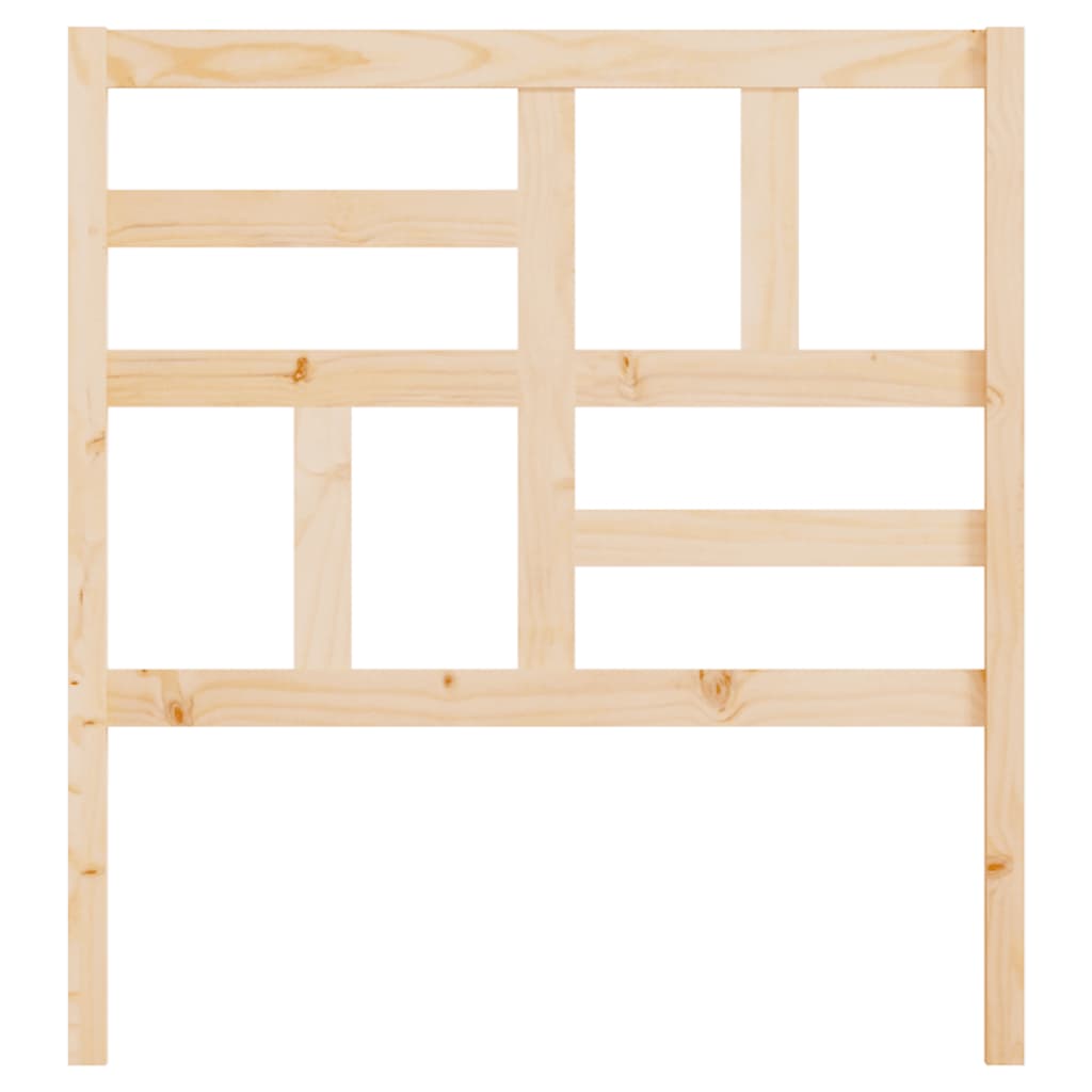 vidaXL Bed Headboard 96x4x104 cm Solid Wood Pine