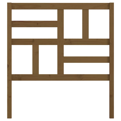 vidaXL Bed Headboard Honey Brown 106x4x104 cm Solid Wood Pine