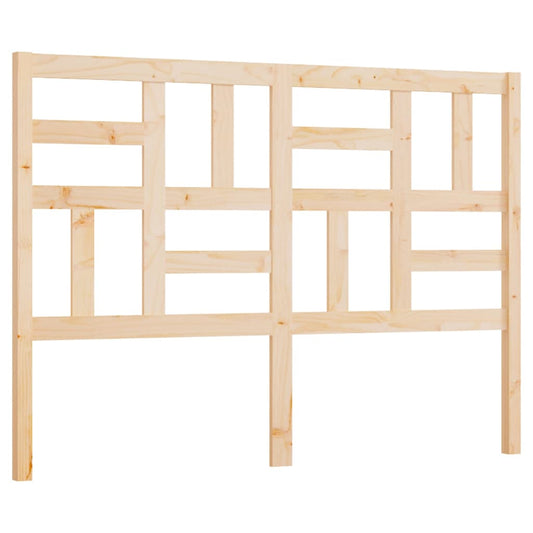 818180 vidaXL Bed Headboard 126x4x104 cm Solid Wood Pine