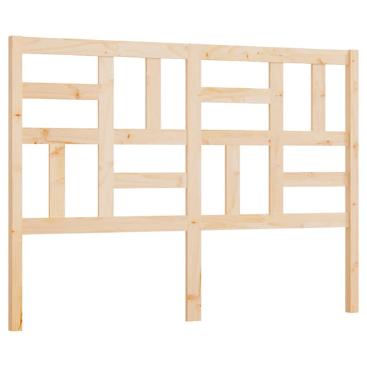 818185 vidaXL Bed Headboard 141x4x104 cm Solid Wood Pine