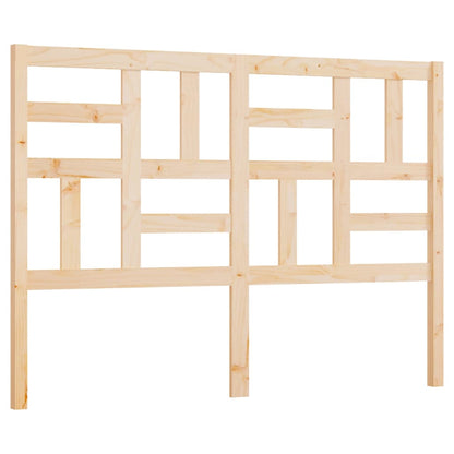 818190 vidaXL Bed Headboard 146x4x104 cm Solid Wood Pine