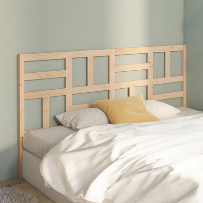 818210 vidaXL Bed Headboard 206x4x104 cm Solid Wood Pine