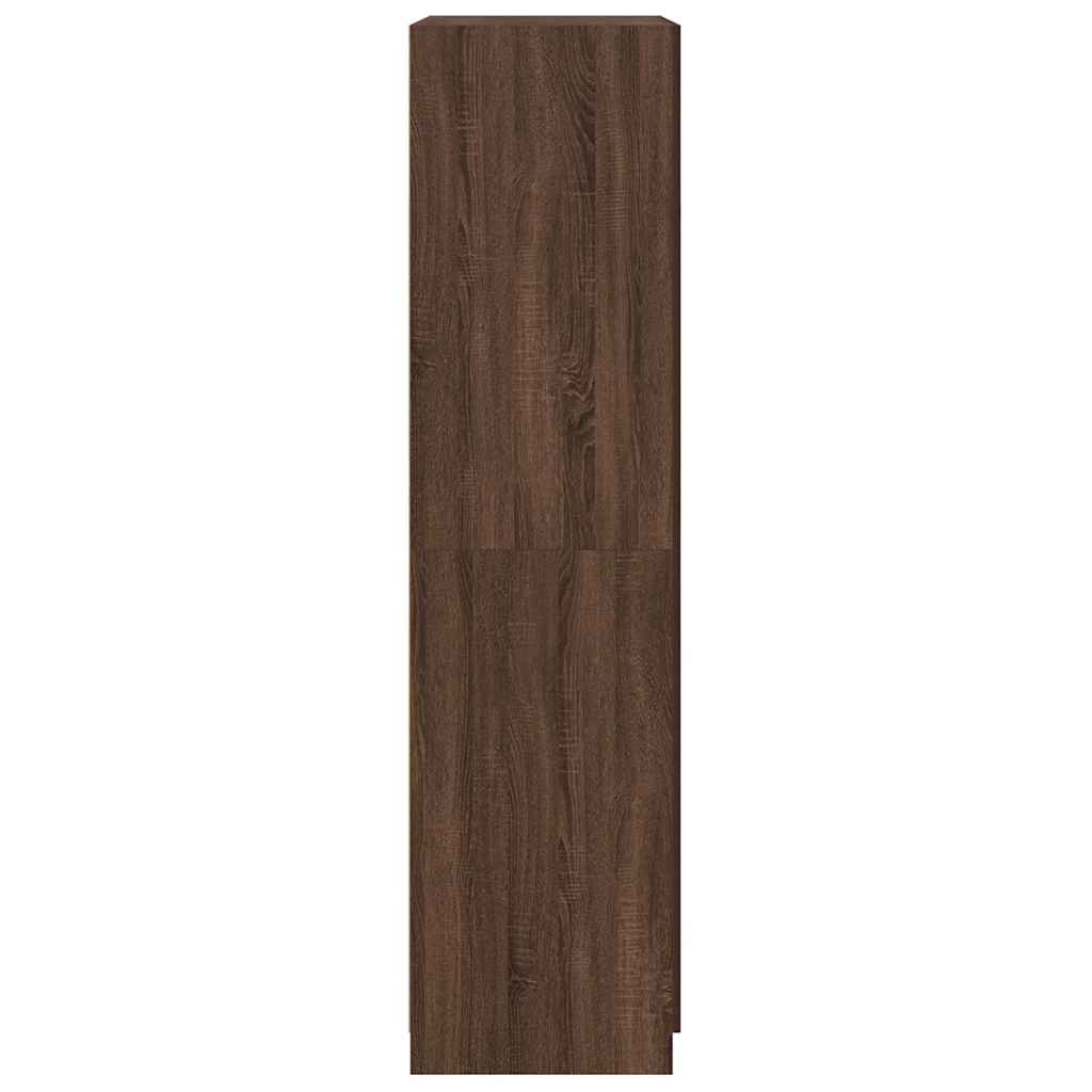 vidaXL Wardrobe Brown Oak 90x50x200 cm Engineered Wood