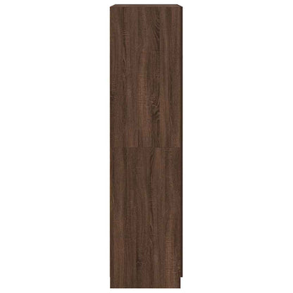 vidaXL Wardrobe Brown Oak 90x50x200 cm Engineered Wood