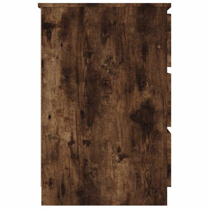vidaXL Writing Desk | Smoked Oak | Engineered Wood | 140x50x77 cm | Writing Desk
