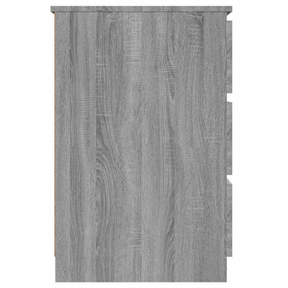 vidaXL Writing Desk | Grey Sonoma | Engineered Wood | Standard | Writing Desk