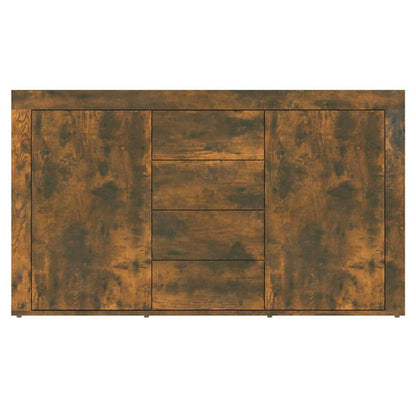 815492 vidaXL Sideboard Smoked Oak 120x36x69 cm Engineered Wood