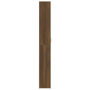 vidaXL Hallway Wardrobe Brown Oak 55x25x189 cm Engineered Wood