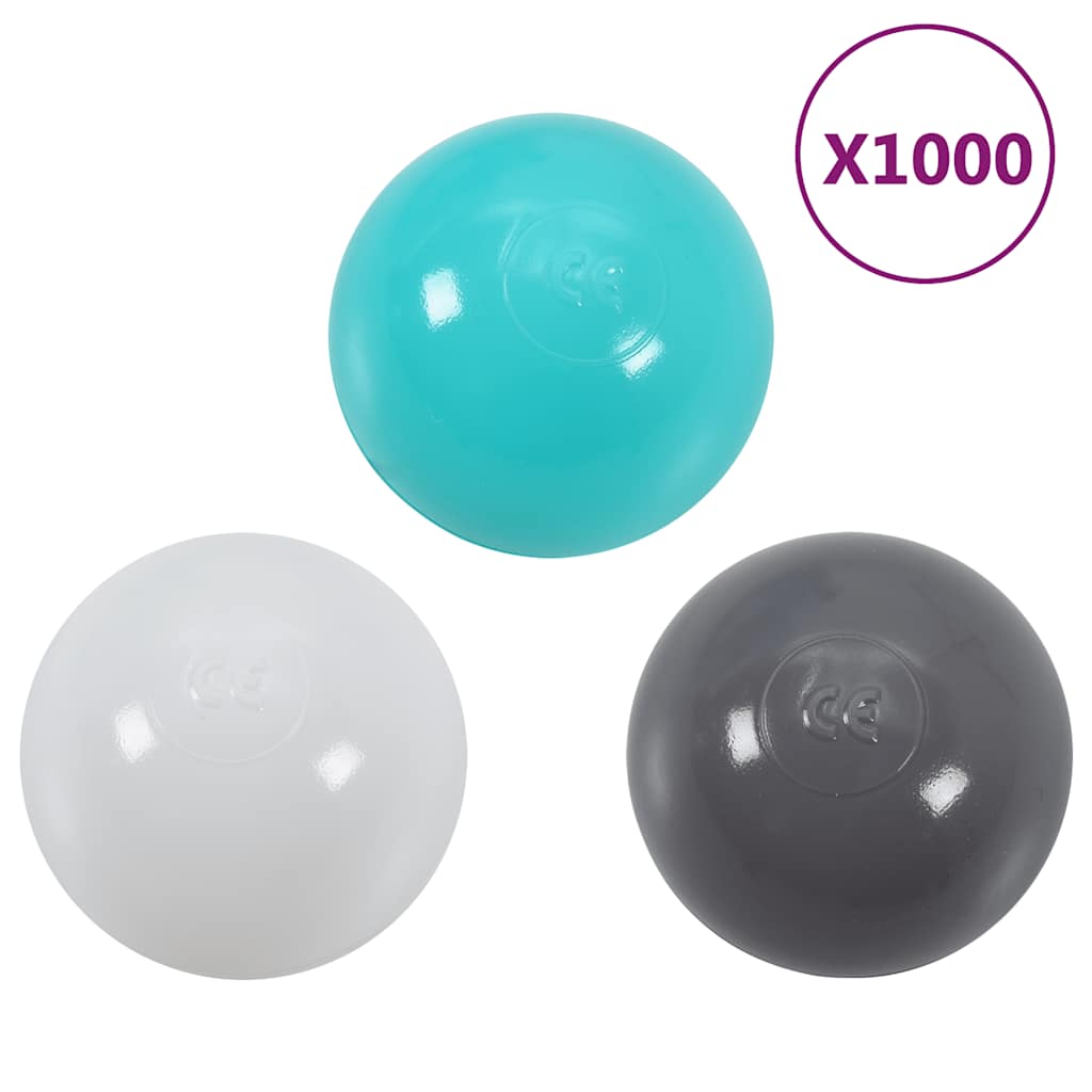 vidaXL Play Balls 1000 pcs Multicolour