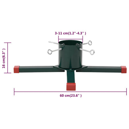 343332 vidaXL Christmas Tree Stand 60x60x16 cm