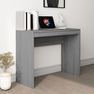 vidaXL Desk Grey Sonoma 90x40x72 cm Engineered Wood