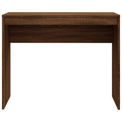 vidaXL Desk Brown Oak 90x40x72 cm Engineered Wood