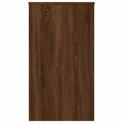 vidaXL Desk Brown Oak 90x40x72 cm Engineered Wood