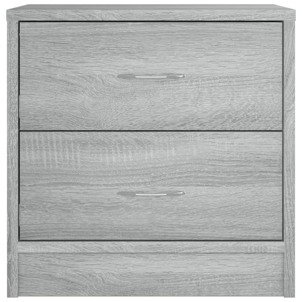 vidaXL Bedside Cabinet Grey Sonoma 40x30x40 cm Engineered Wood