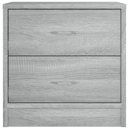 vidaXL Bedside Cabinet Grey Sonoma 40x30x40 cm Engineered Wood