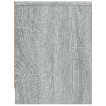 vidaXL Bedside Cabinet Grey Sonoma 40x30x40 cm Engineered Wood