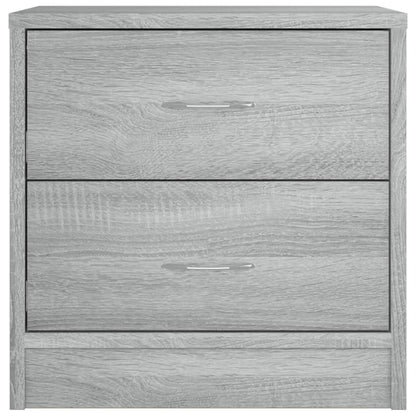 vidaXL Bedside Cabinets 2 pcs Grey Sonoma 40x30x40 cm Engineered Wood