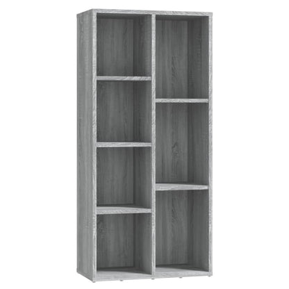 vidaXL Book Cabinet Grey Sonoma 50x25x106 cm