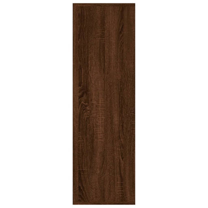 vidaXL Book Cabinet Brown Oak 98x29x97.5 cm