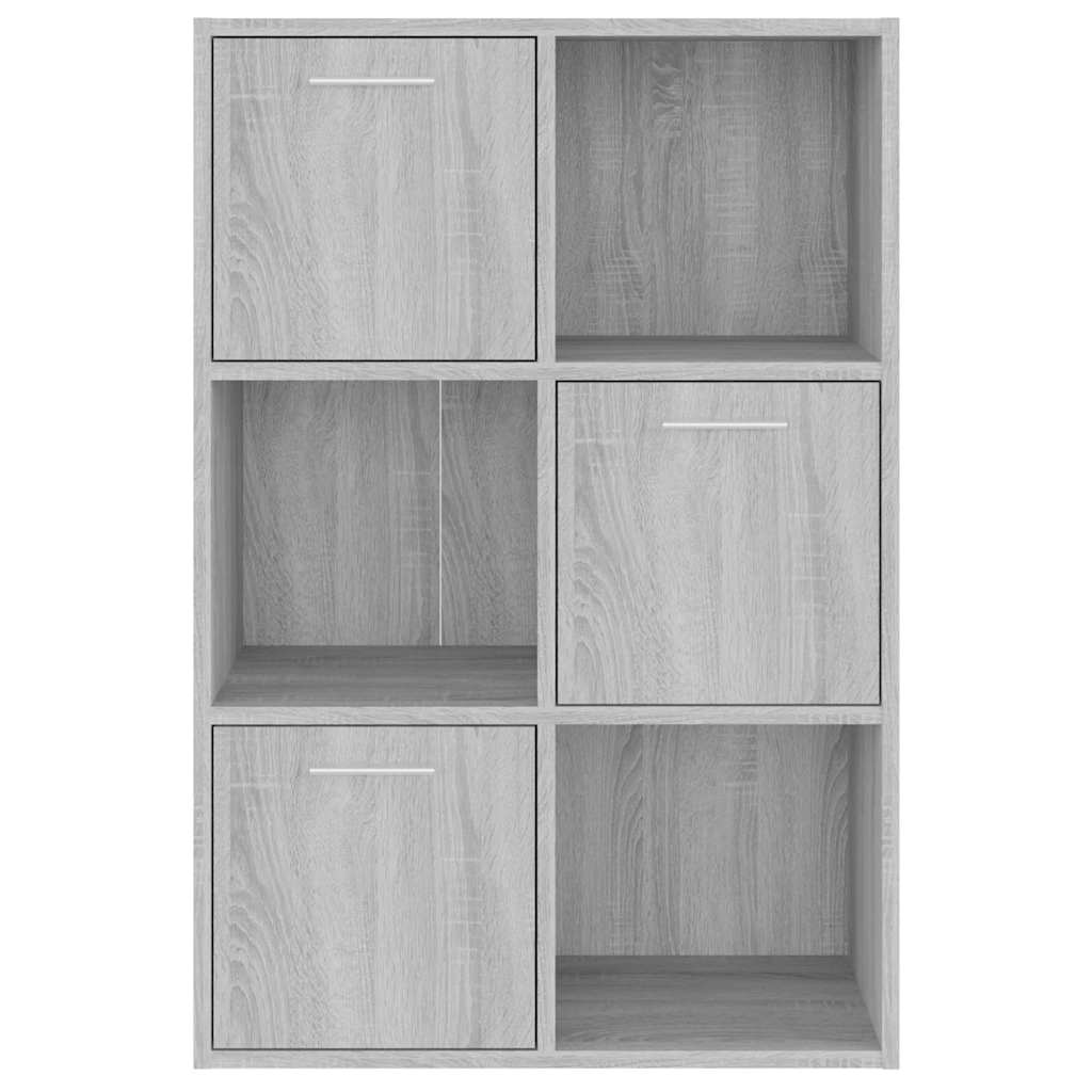 vidaXL Storage Cabinet Grey Sonoma 60x29,5x90 cm