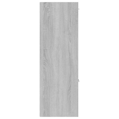 vidaXL Storage Cabinet Grey Sonoma 60x29,5x90 cm