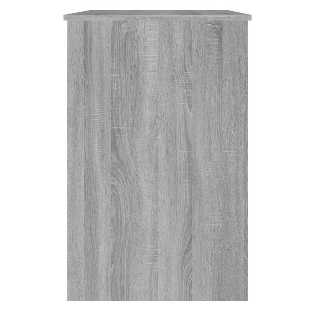 vidaXL Desk Grey Sonoma 100x50x76 cm Engineered Wood