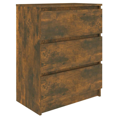 815510 vidaXL Sideboard Smoked Oak 60x35x76 cm Engineered Wood