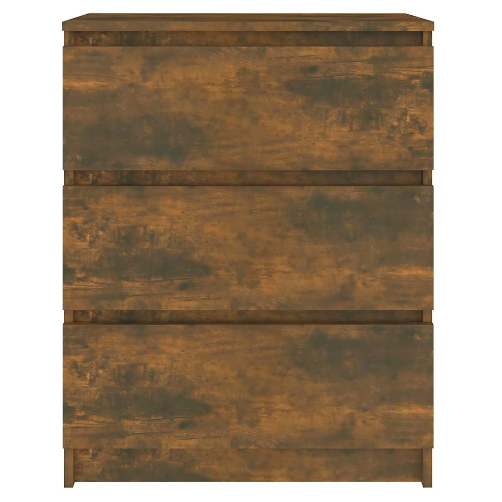 815510 vidaXL Sideboard Smoked Oak 60x35x76 cm Engineered Wood